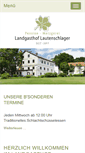 Mobile Screenshot of landgasthof-lautenschlager.de